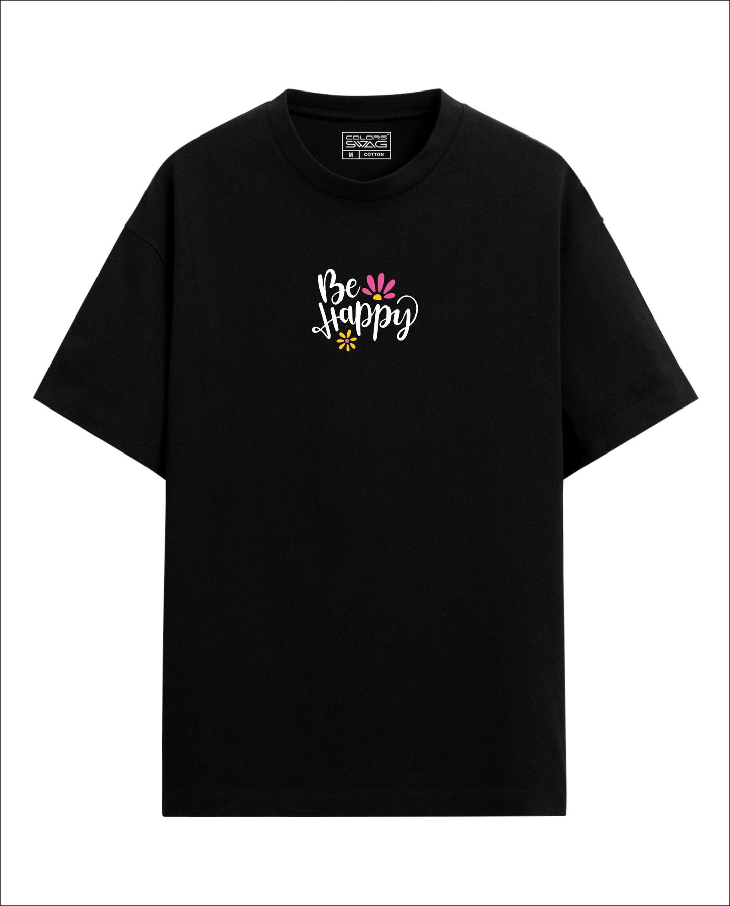 Be Happy - Classic Women Oversized Tees