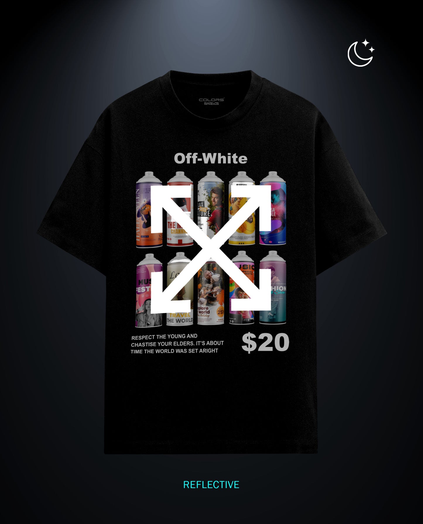 Get Black - Premium Men Regular Fit Tees