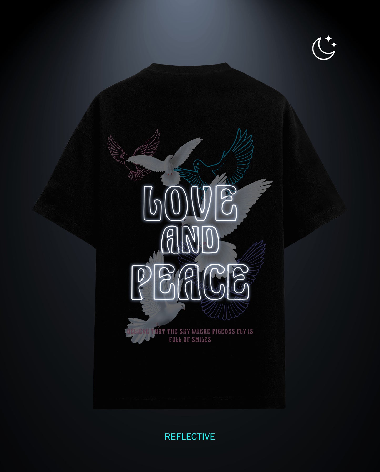 Love & Peace - Premium Women Oversized Tees