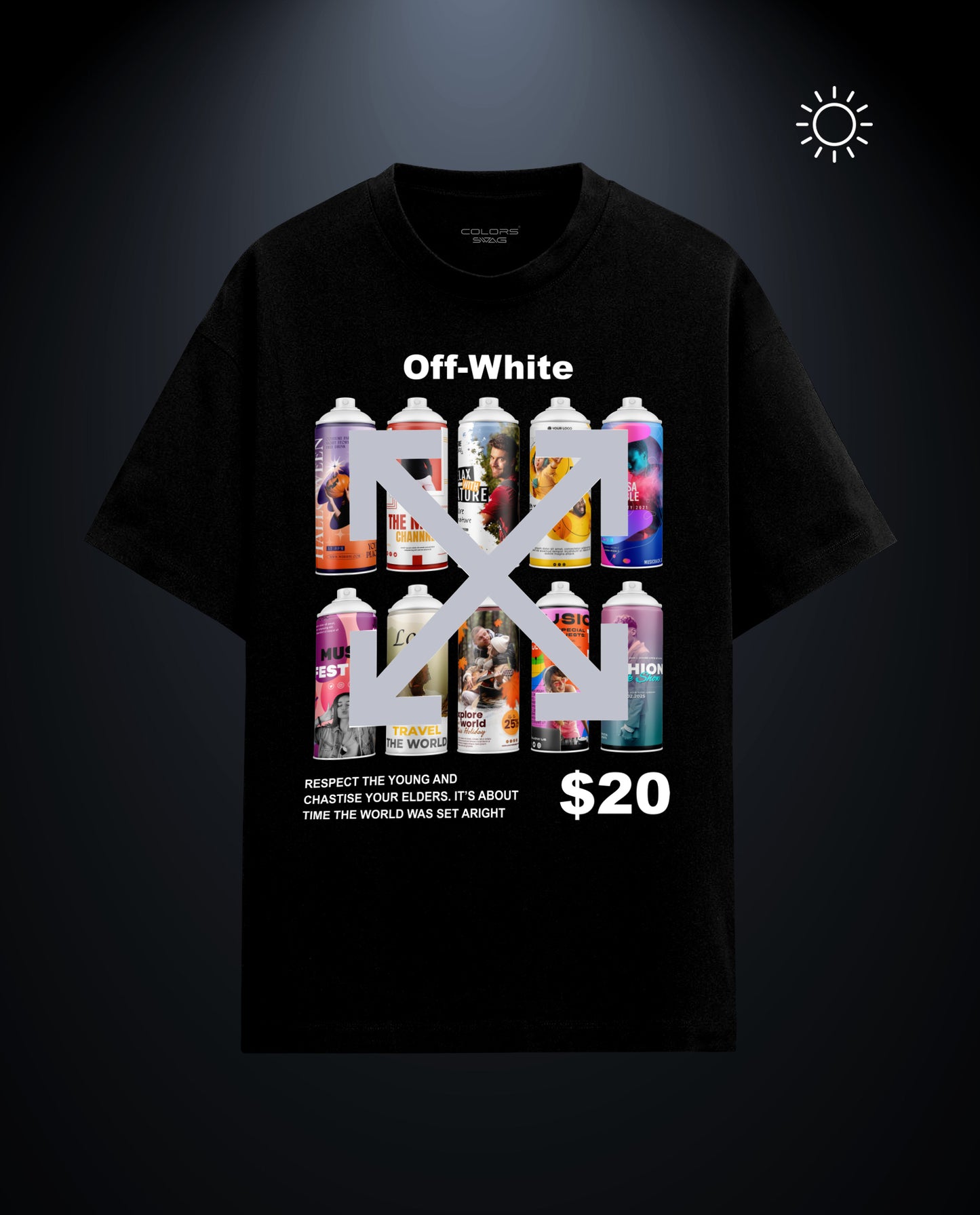 Get Black - Premium Men Regular Fit Tees