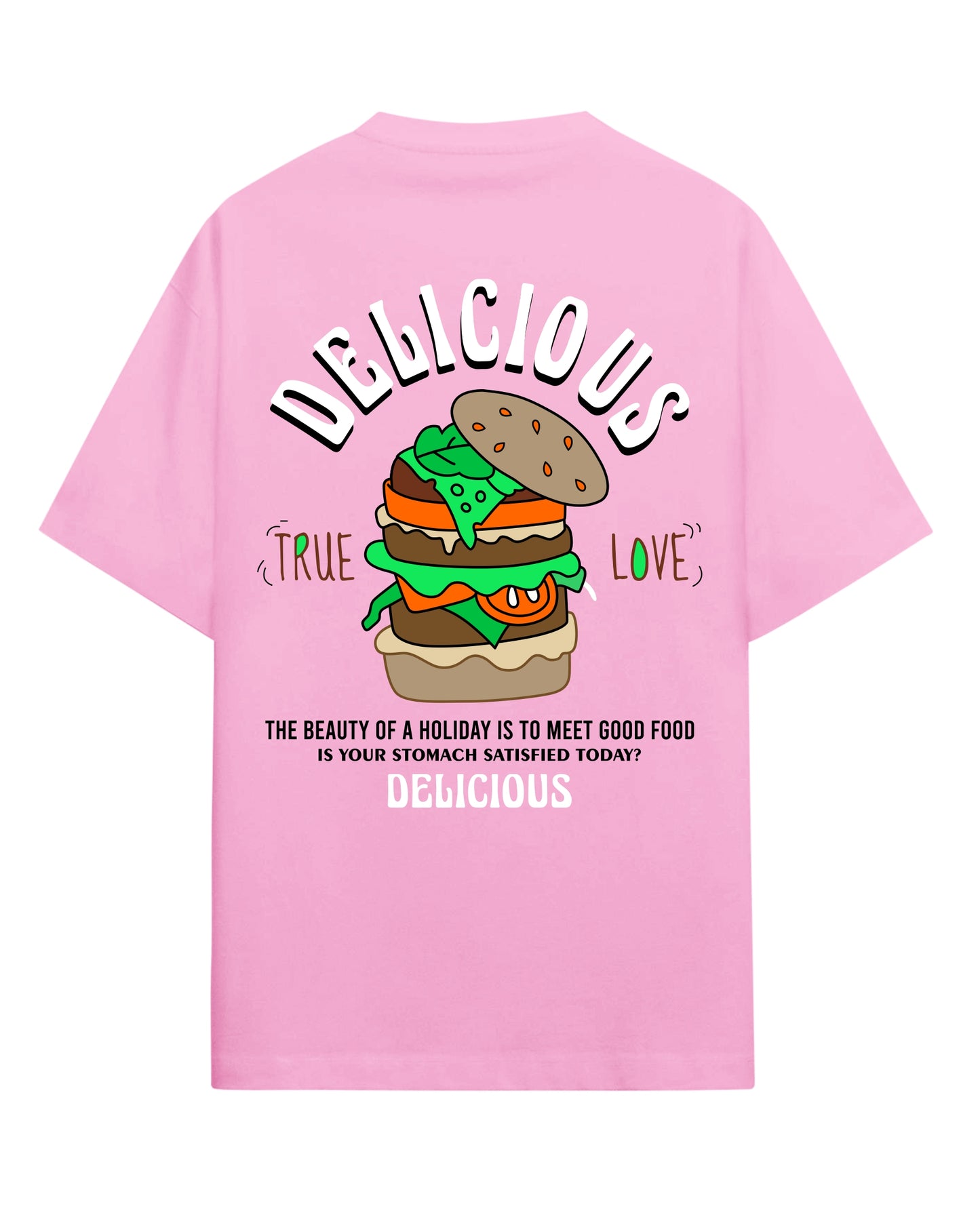 Delicious - Classic Women Oversized Tees