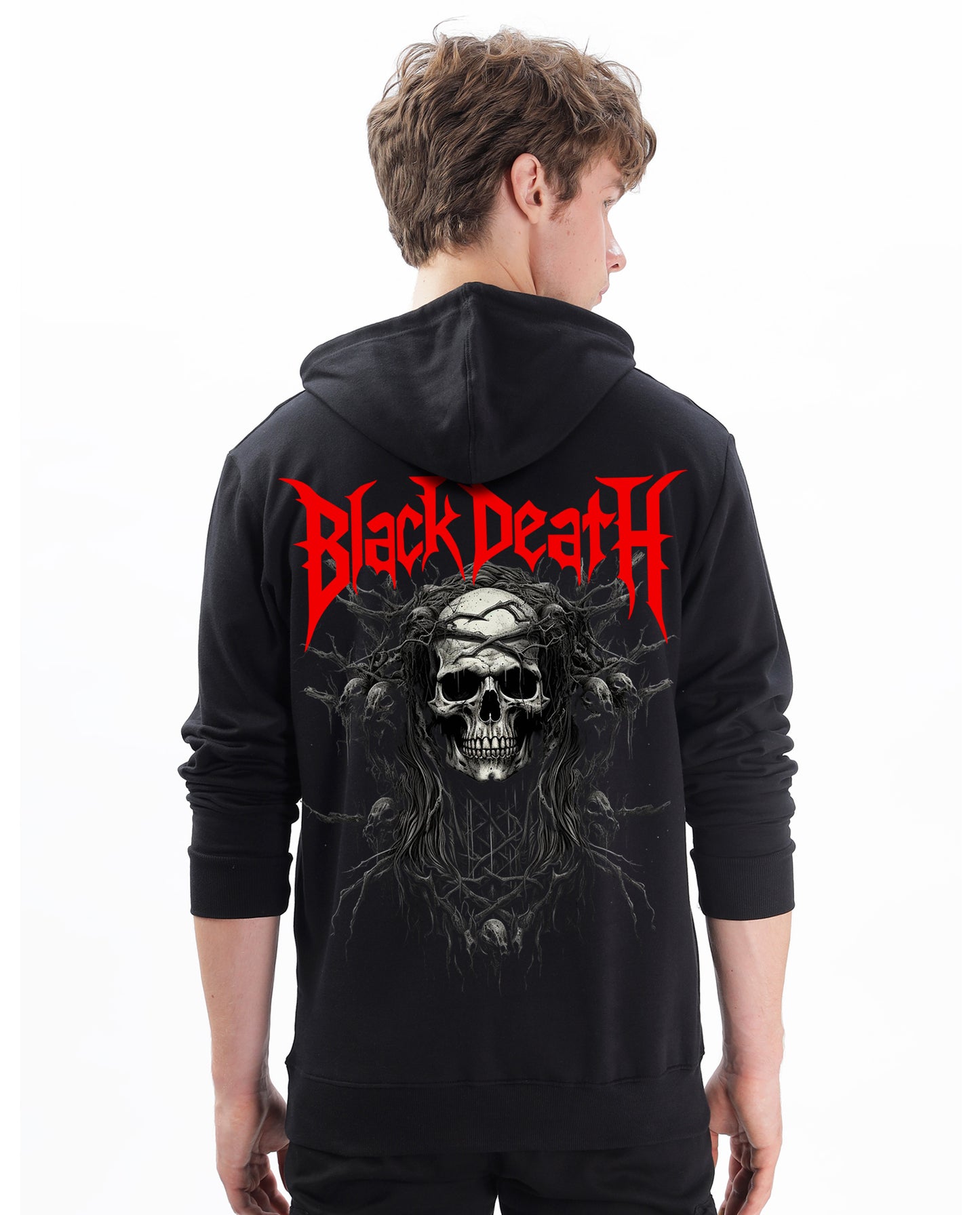 Black Death - Hoodies (Relaxed Fit)