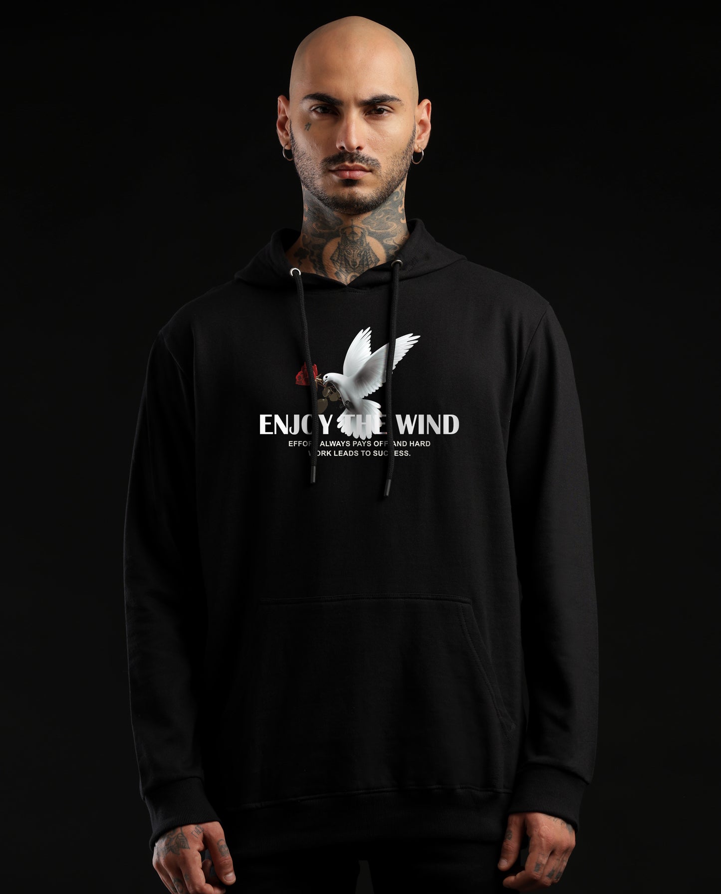 Enjoy the wind - Hoodies (Relaxed Fit)
