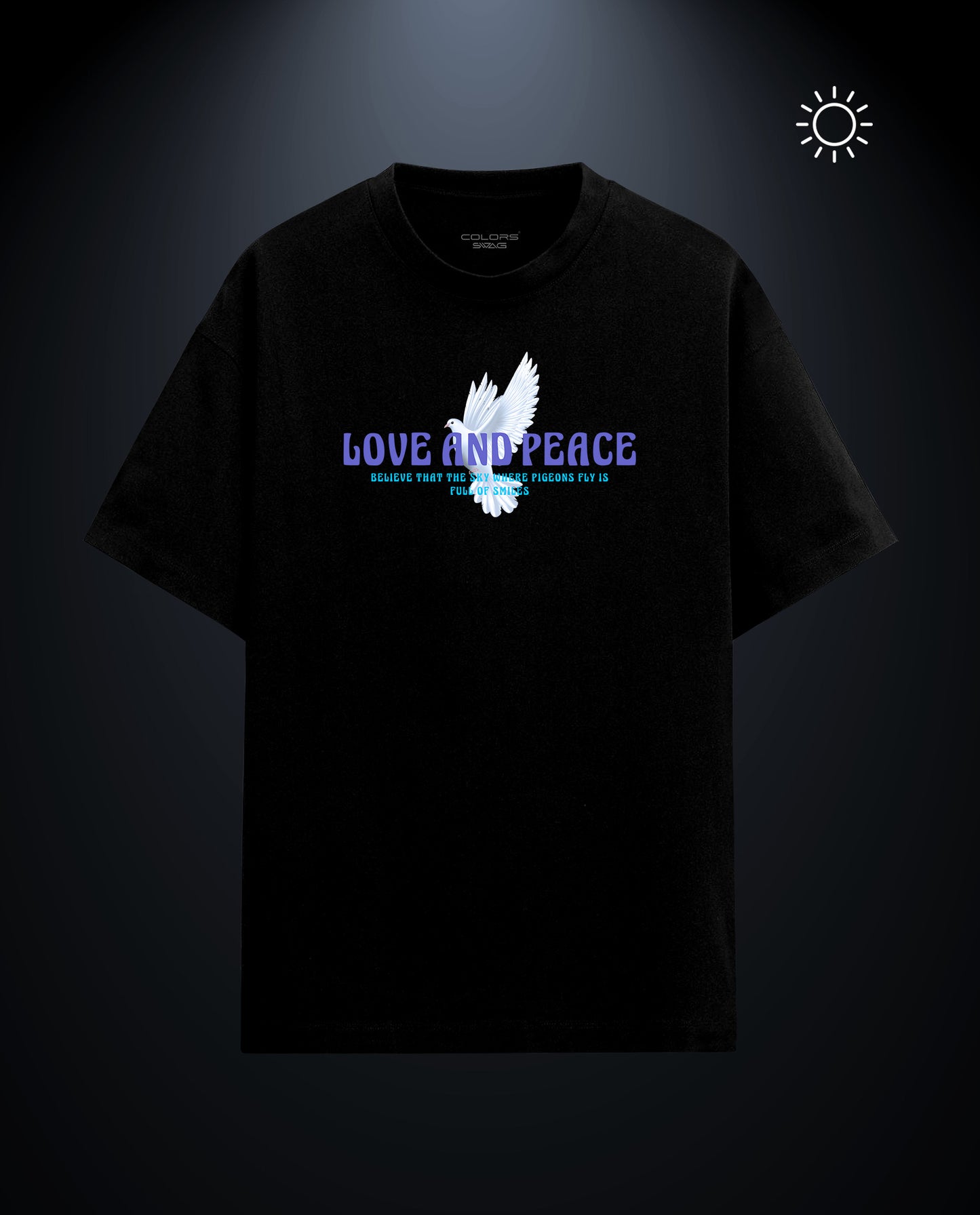 Love & Peace - Premium Women Oversized Tees