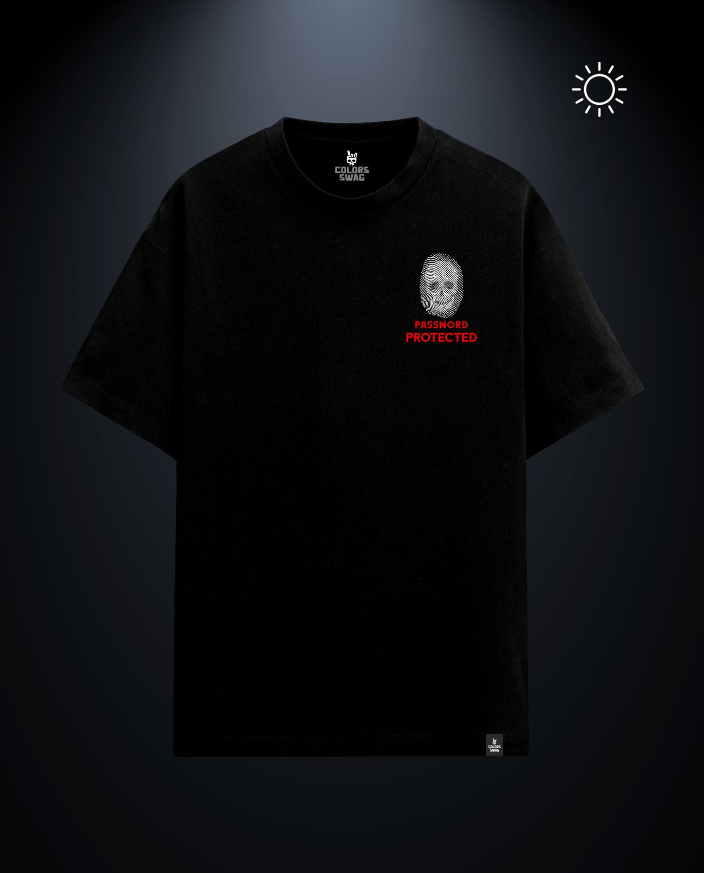 Password Protection - Premium Women Oversized Tees