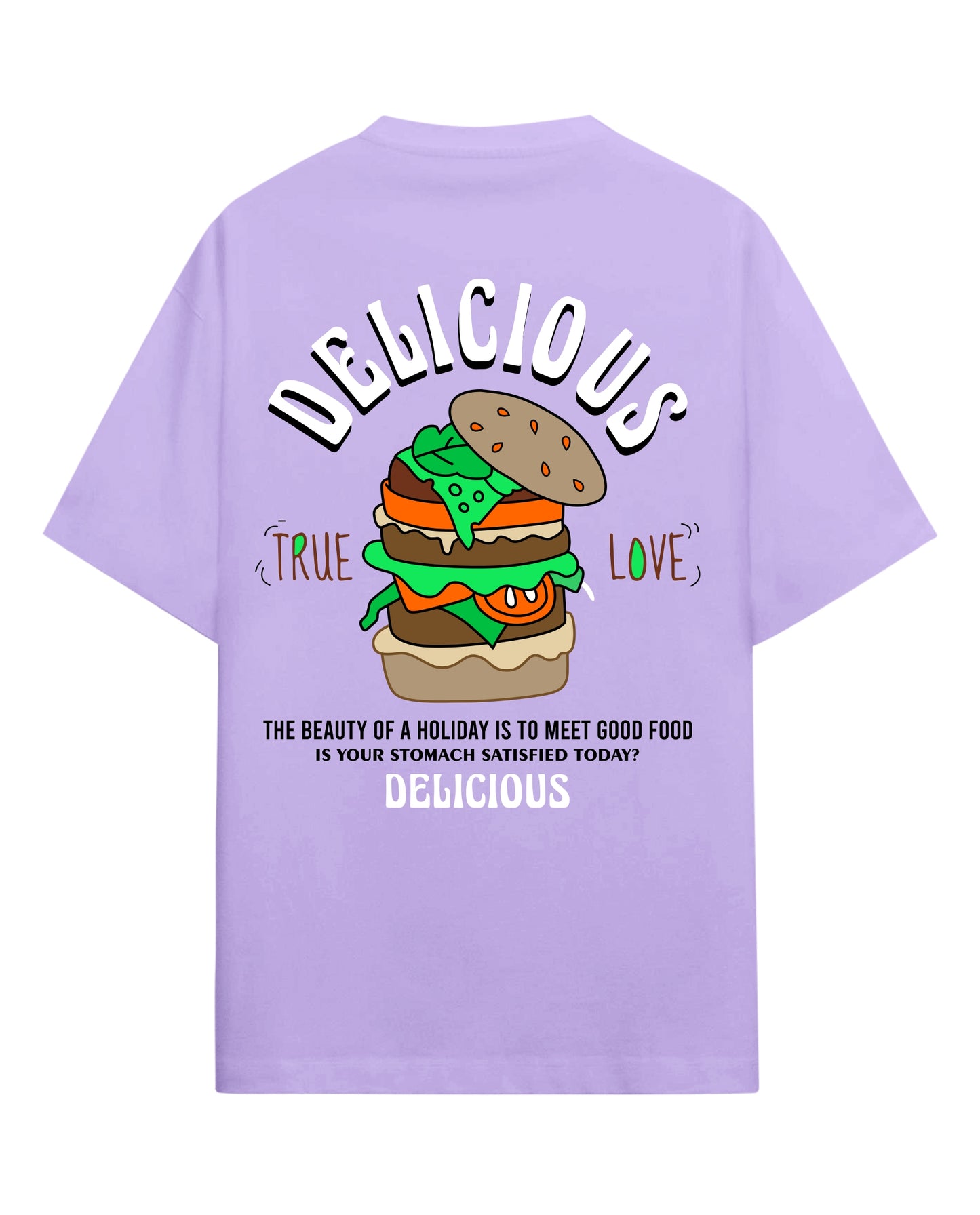 Delicious - Classic Women Oversized Tees