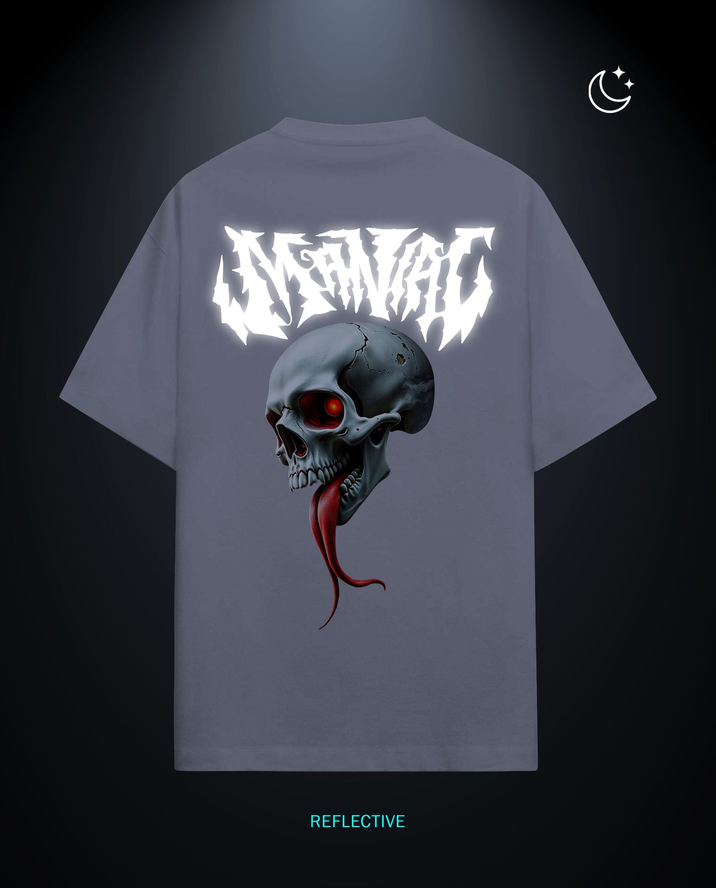 Maniac - Premium Men Regular Fit Tees White