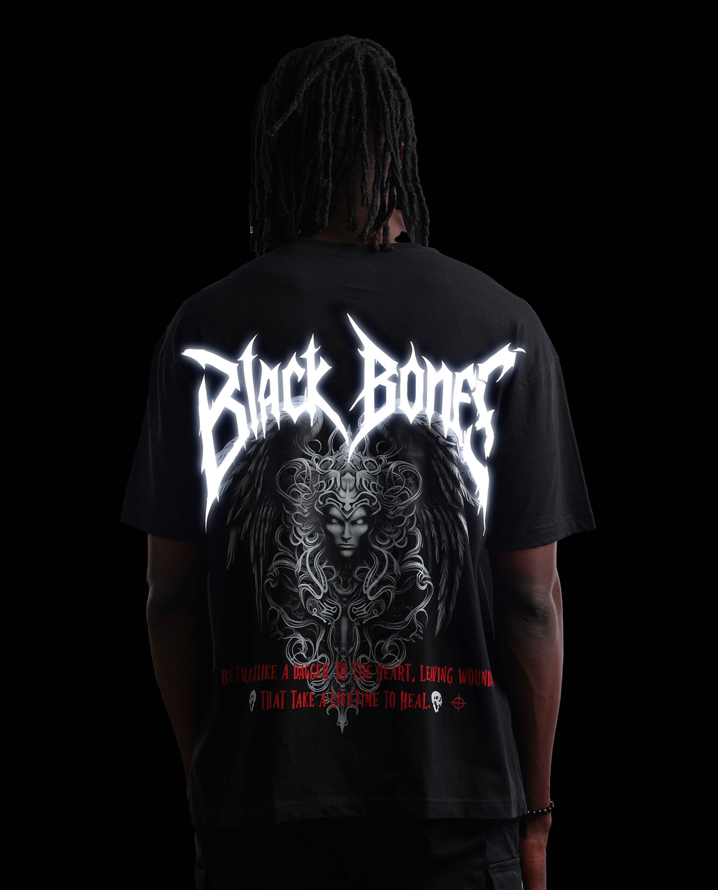 Black Bone - Premium Men Oversized Tees