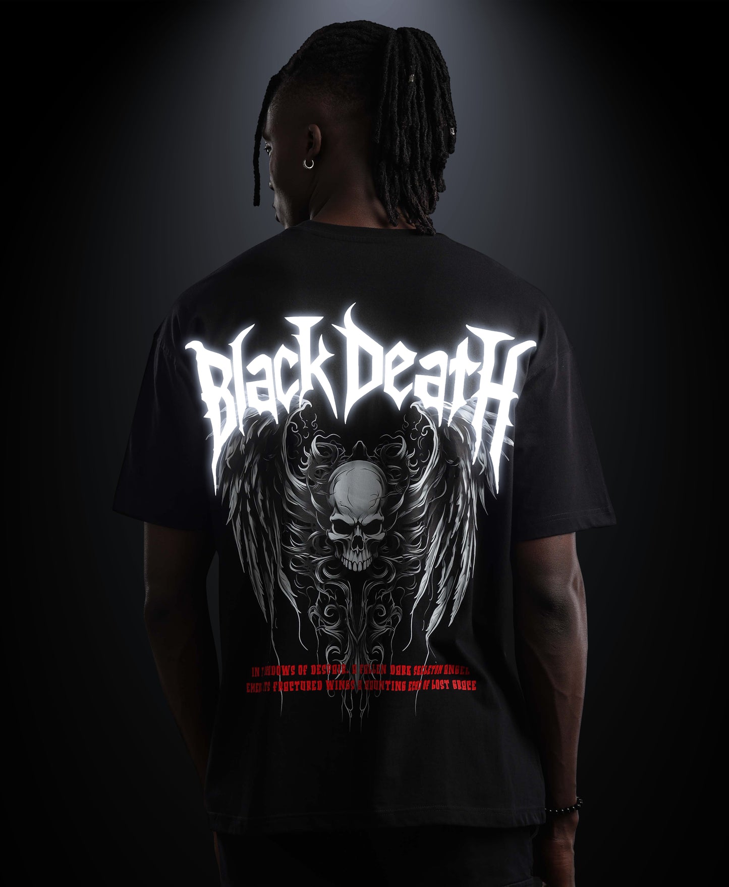 Black Death - Premium Men Regular Fit Tees