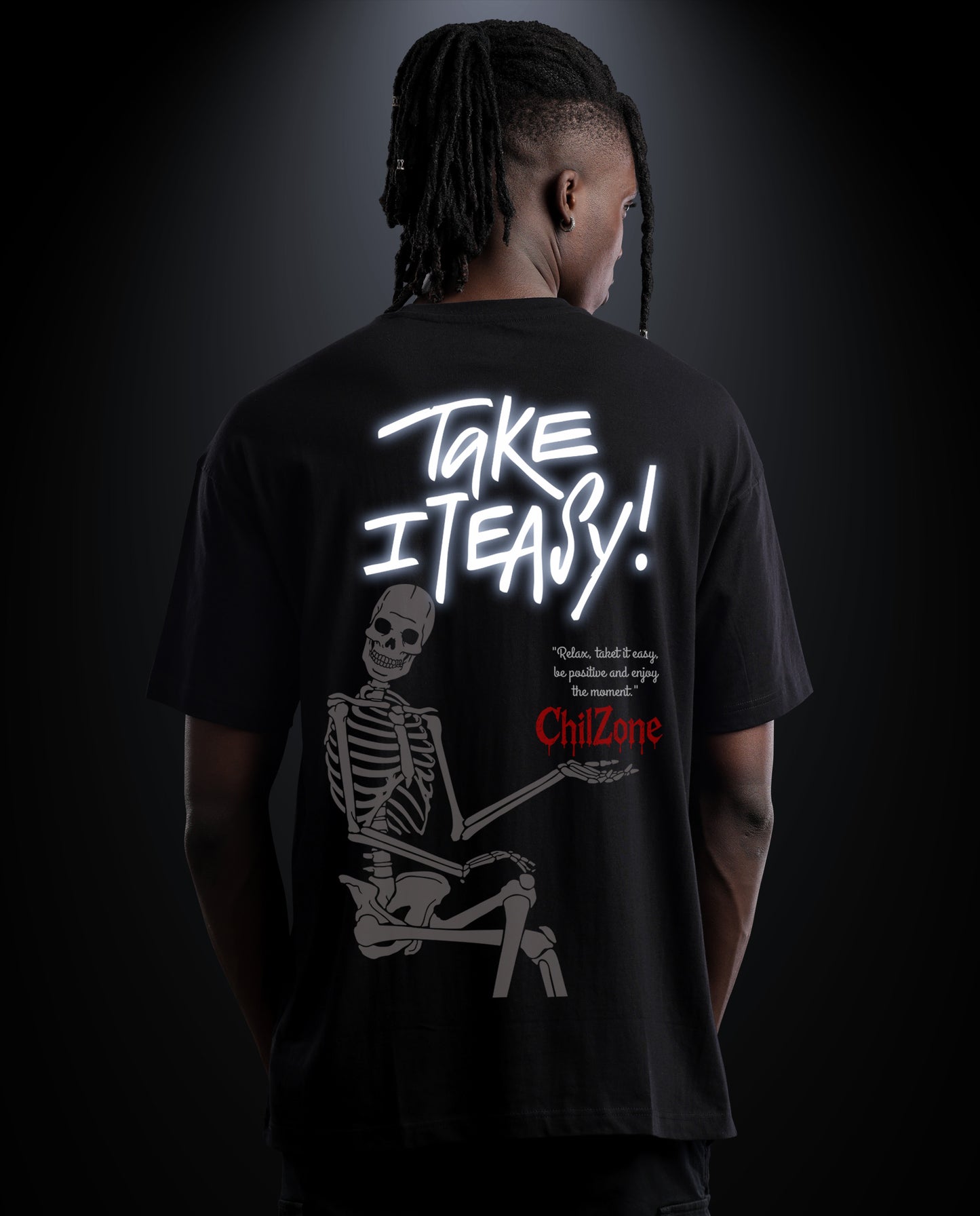 Chill Zone - Premium Men Oversized Tees