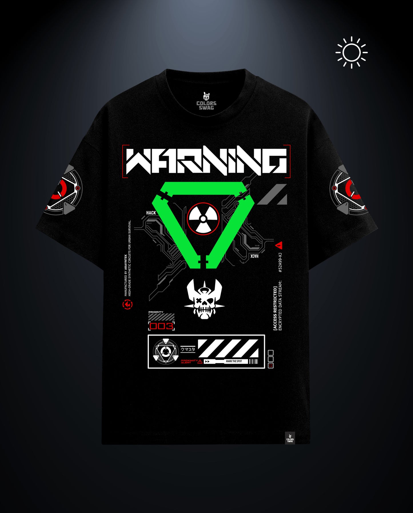 Warning - Premium Men Regular Fit Tees