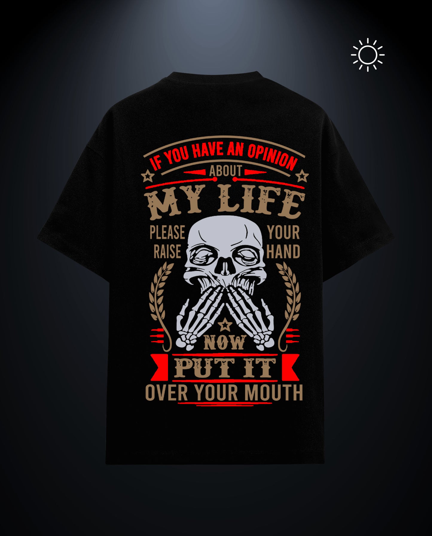 My Life - Premium Men Oversized Tees