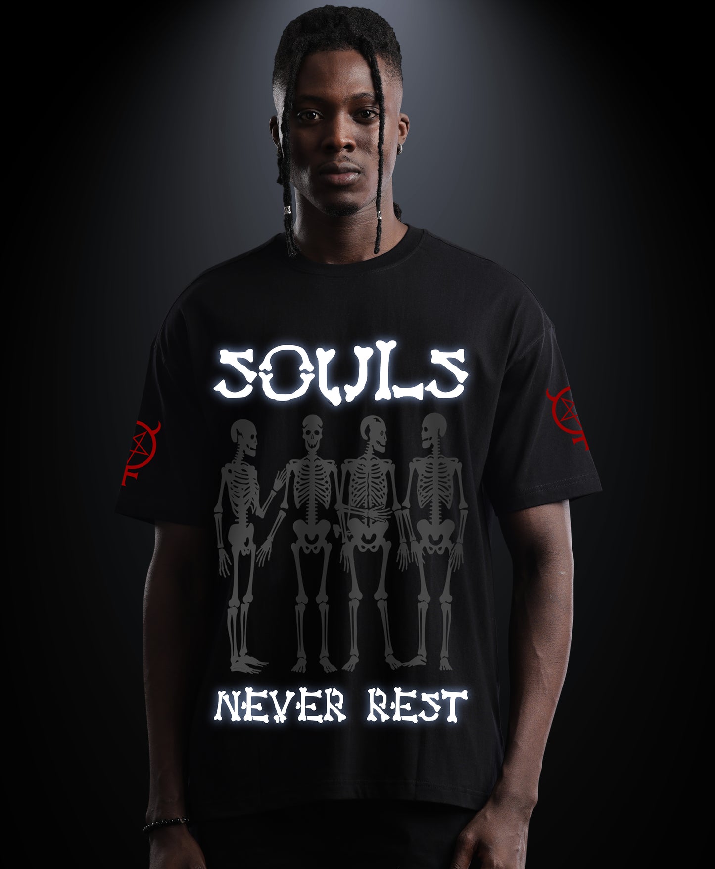Soul Never Rest - Premium Men Oversized Tees