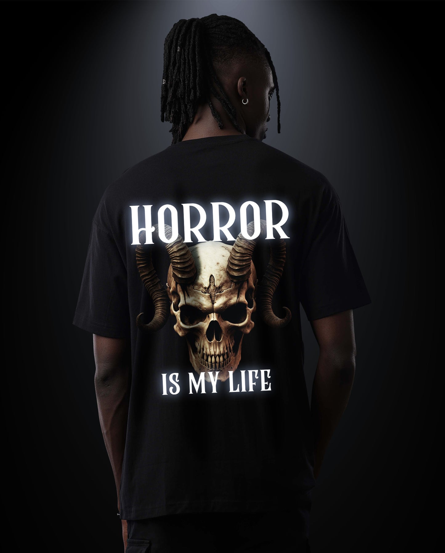 Horror - Premium Men Oversized Tees
