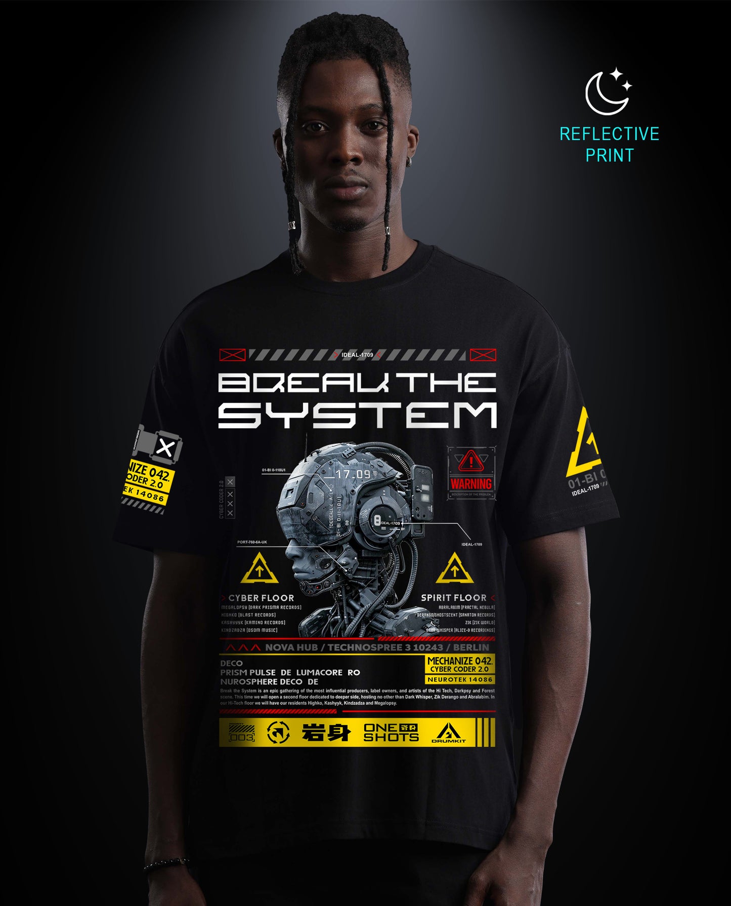 Break the system - Premium Men Regular Fit Tee