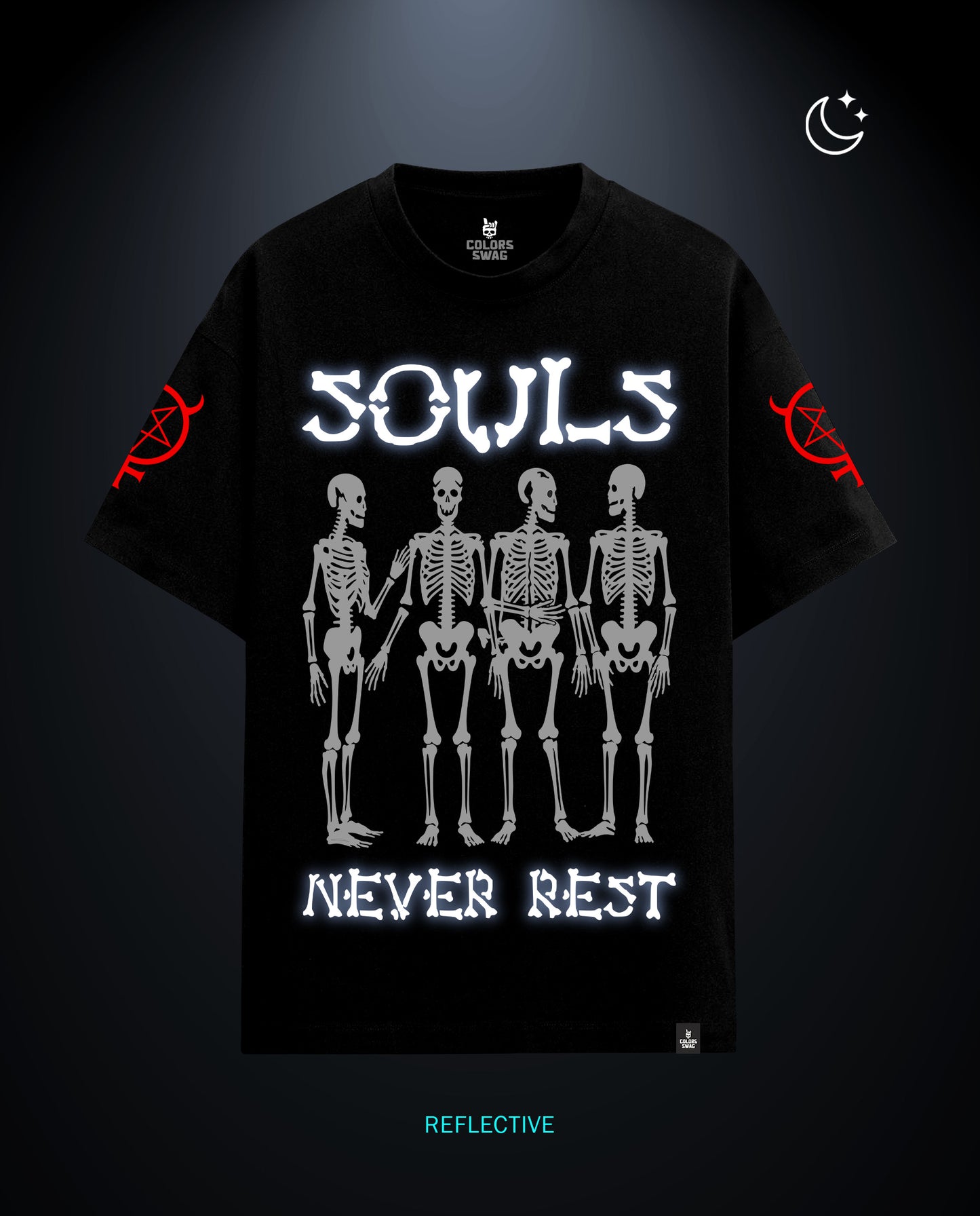 Soul Never Rest - Premium Men Oversized Tees