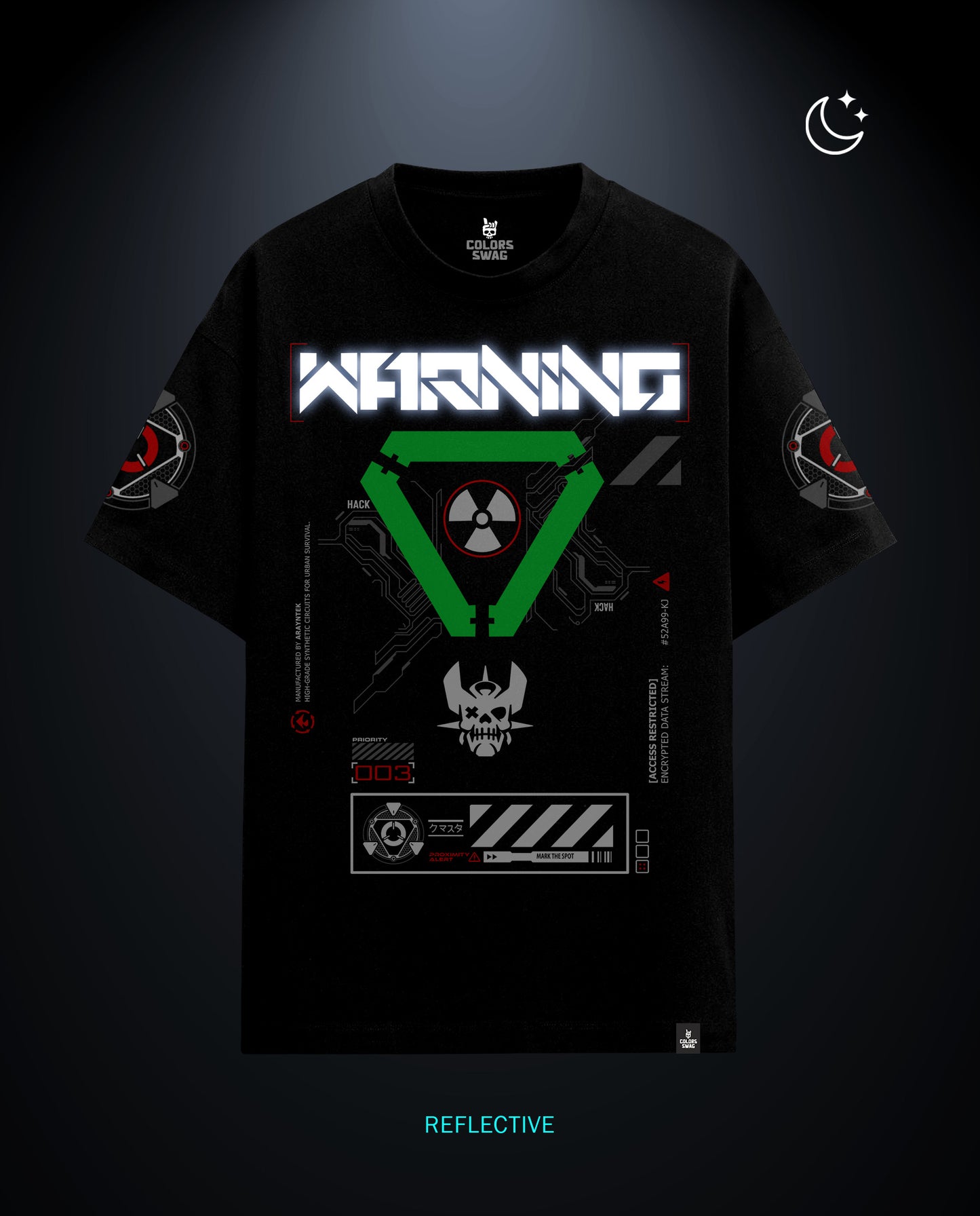 Warning - Premium Men Regular Fit Tees
