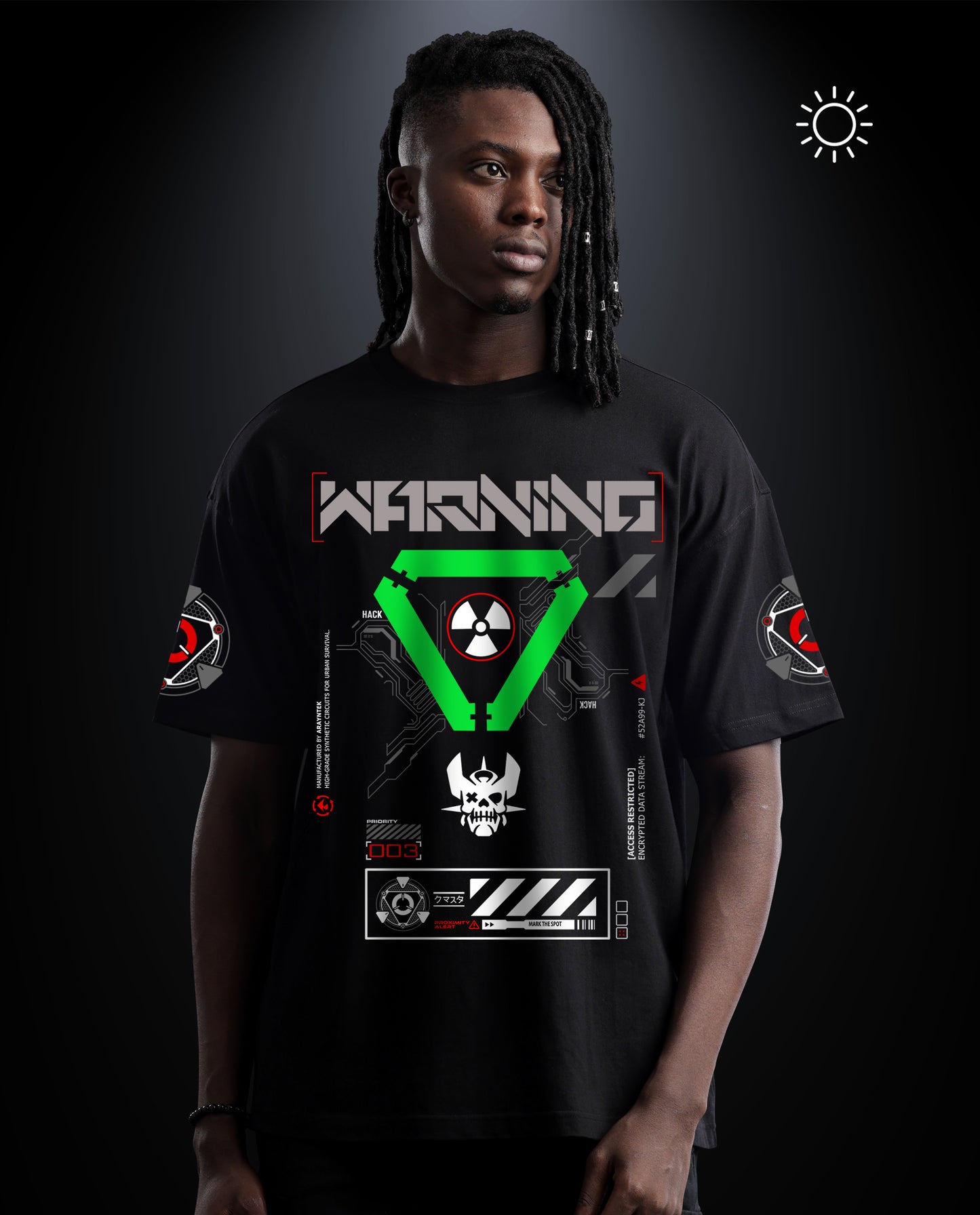Warning - Premium Men Regular Fit Tees