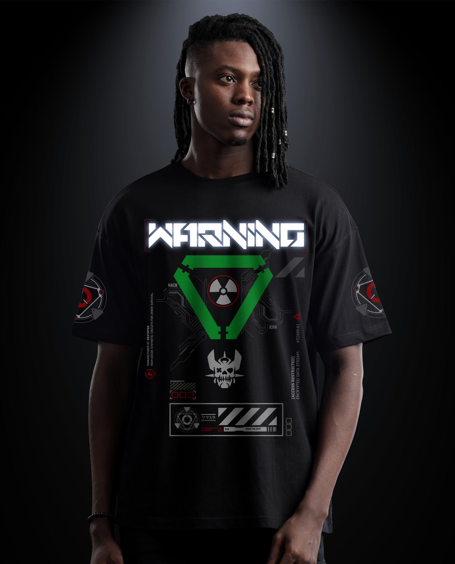 Warning - Premium Men Regular Fit Tees
