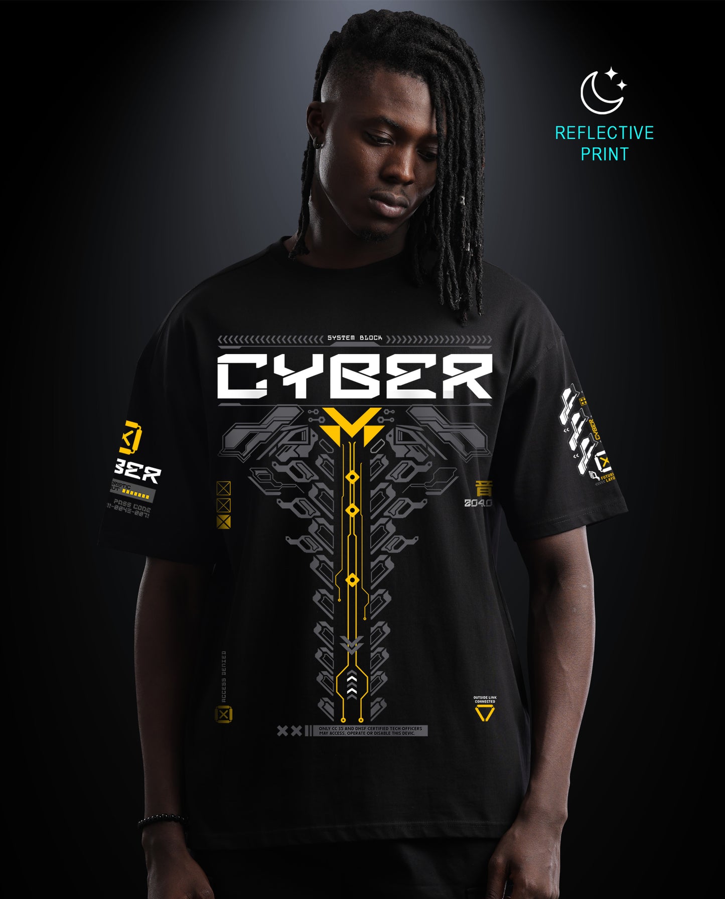 Cyber - Premium Men Regular Fit Tees