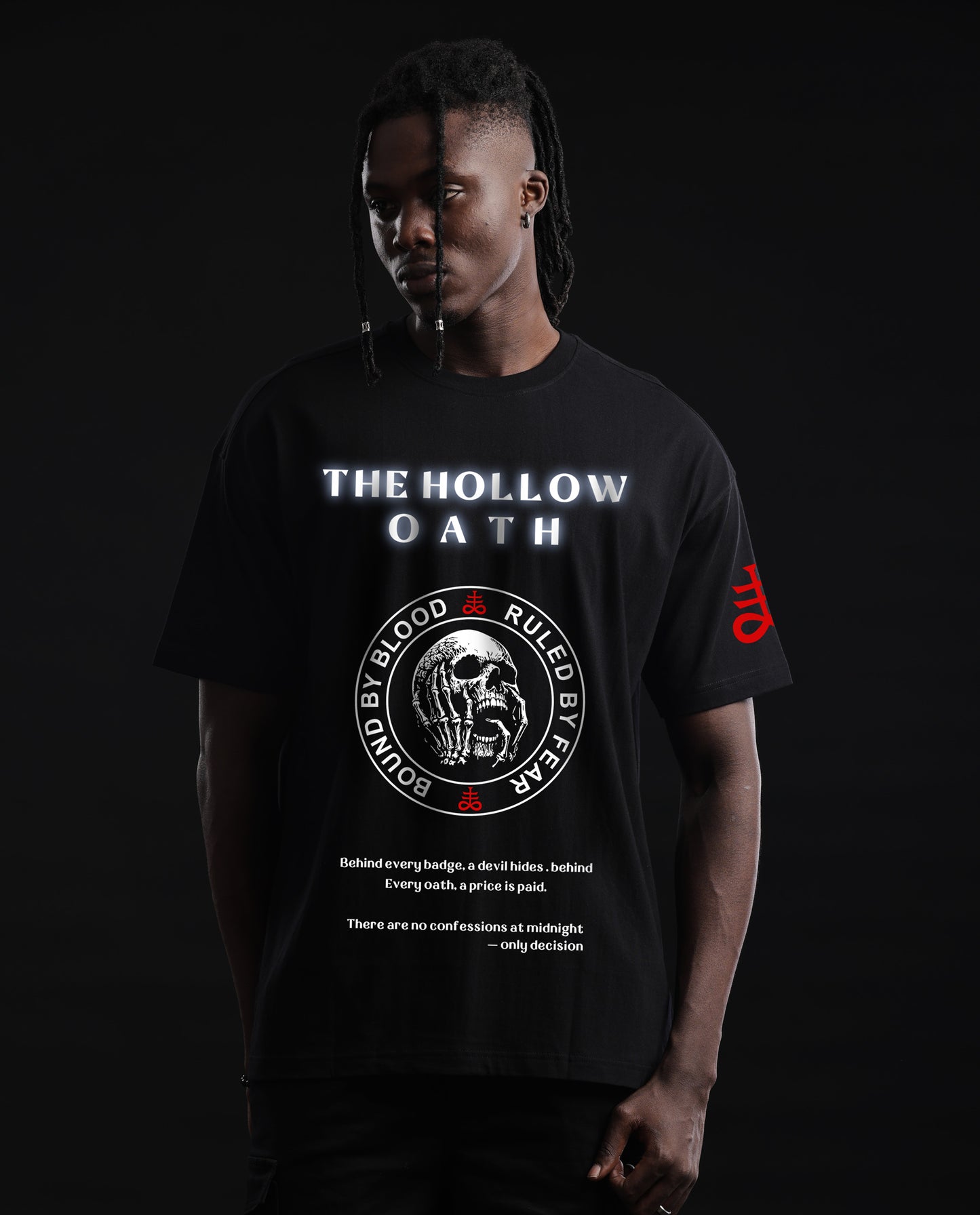 The Hallow - Premium Men Oversized Tees