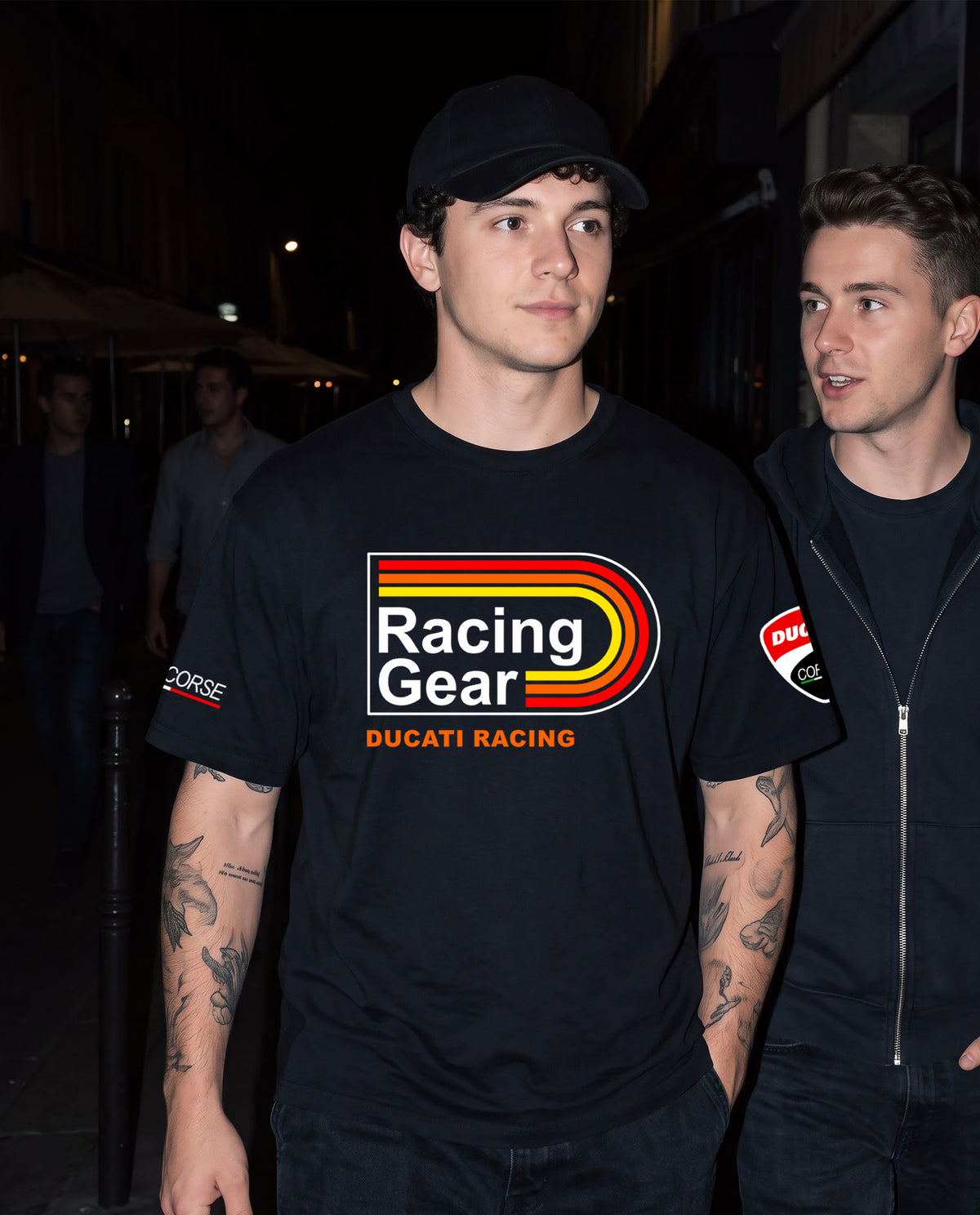 Ducati Racing Gear – Premium Racing Regular Fit T-Shirt
