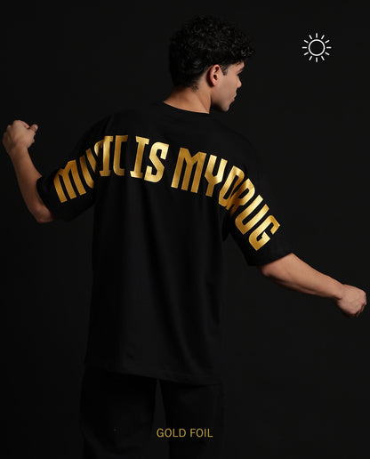 Music is my drug - Men Regular Fit Tees