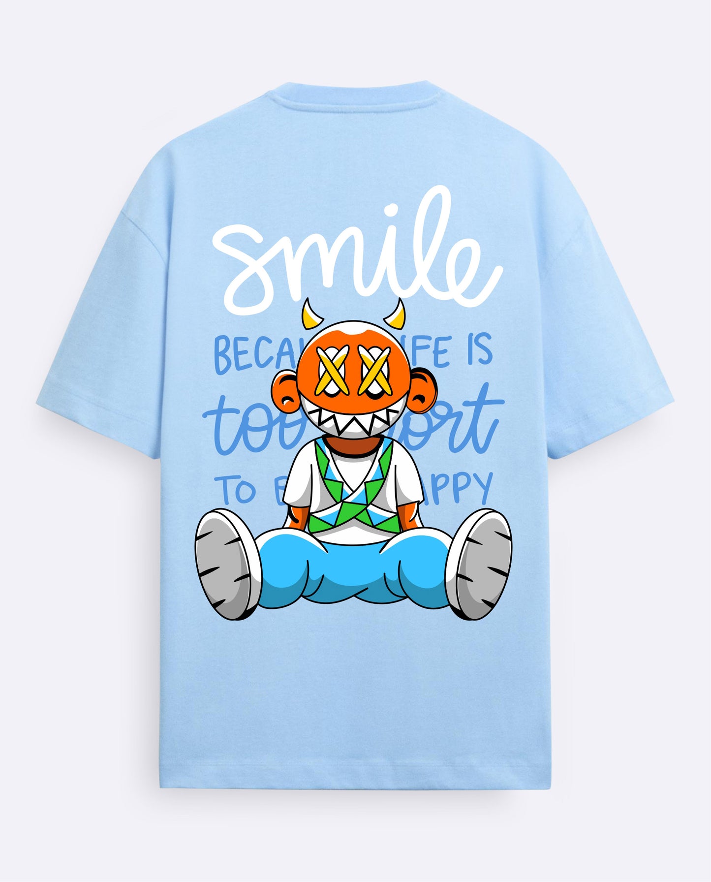 Smile-Oversized T-Shirt