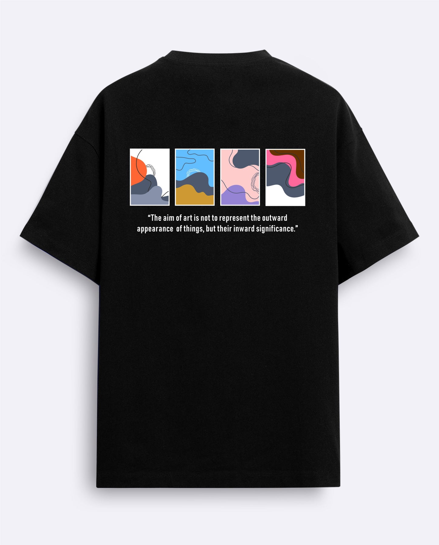 The Aim of Art-Oversized T-shirt