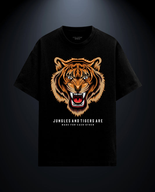 Jungle & Tigers - Plus Size Regular Fit Tees