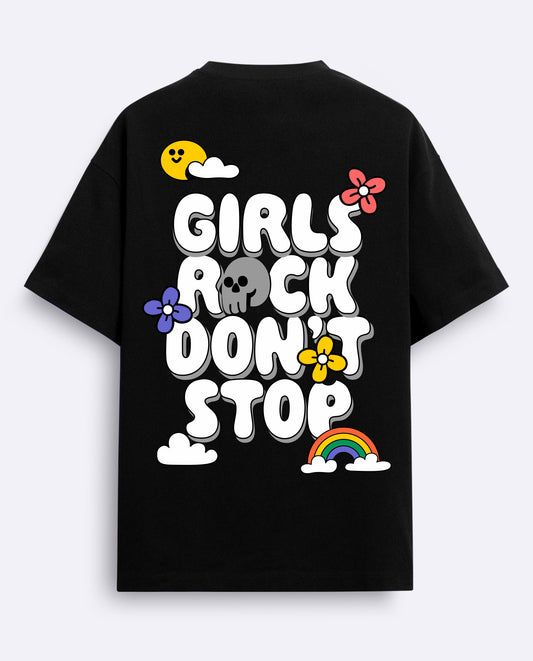 Girls Rock - oversized T-shirt