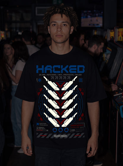 Hacked - Men Regular Fit Tees