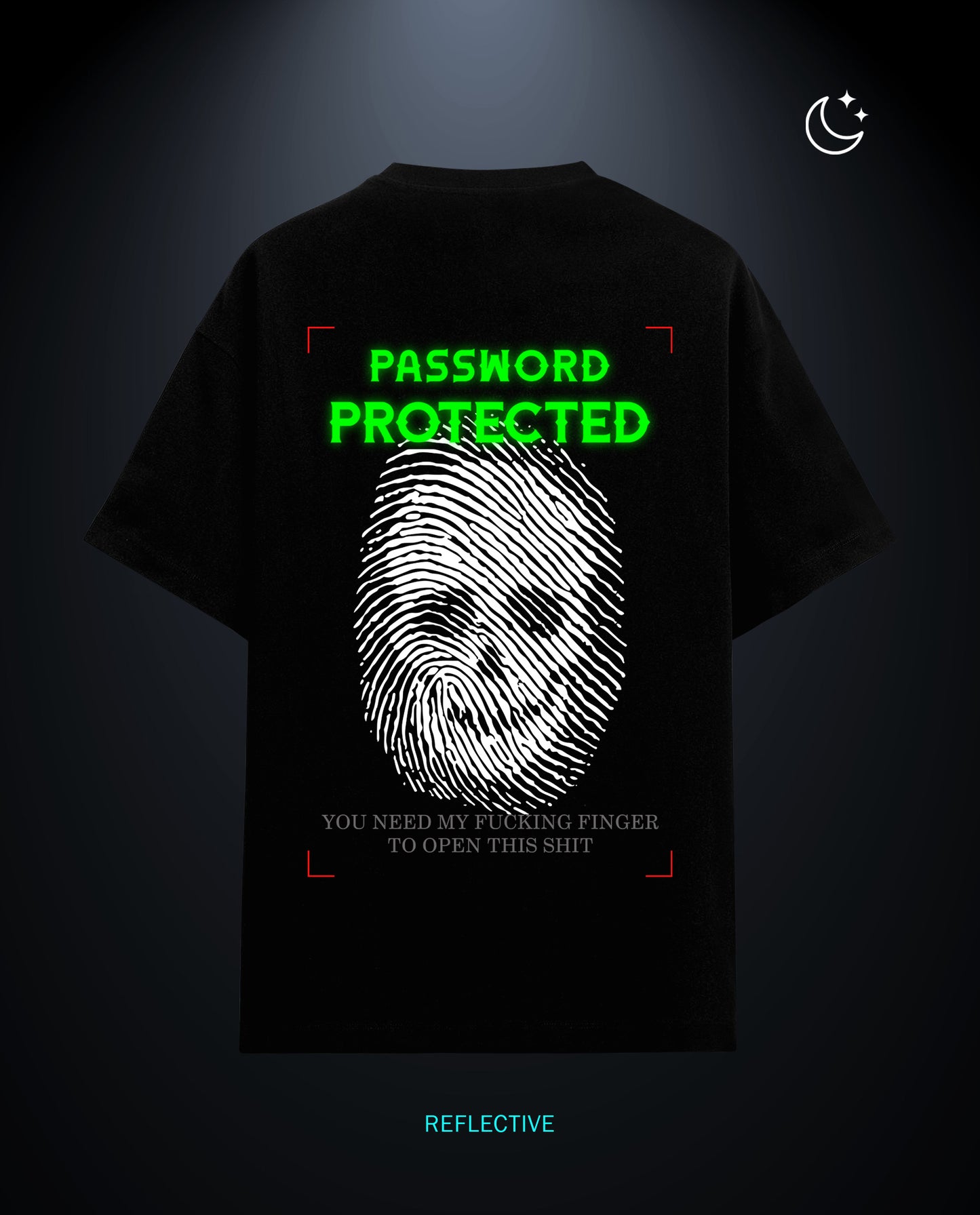 Password Protected - Premium Men Regular Fit Tees