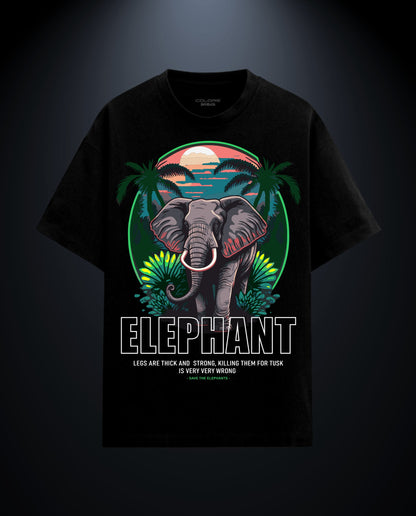 Elephant - Plus Size Regular Fit Tees