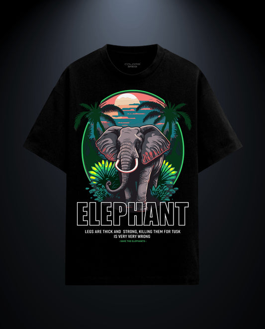 Elephant - Plus Size Regular Fit Tees