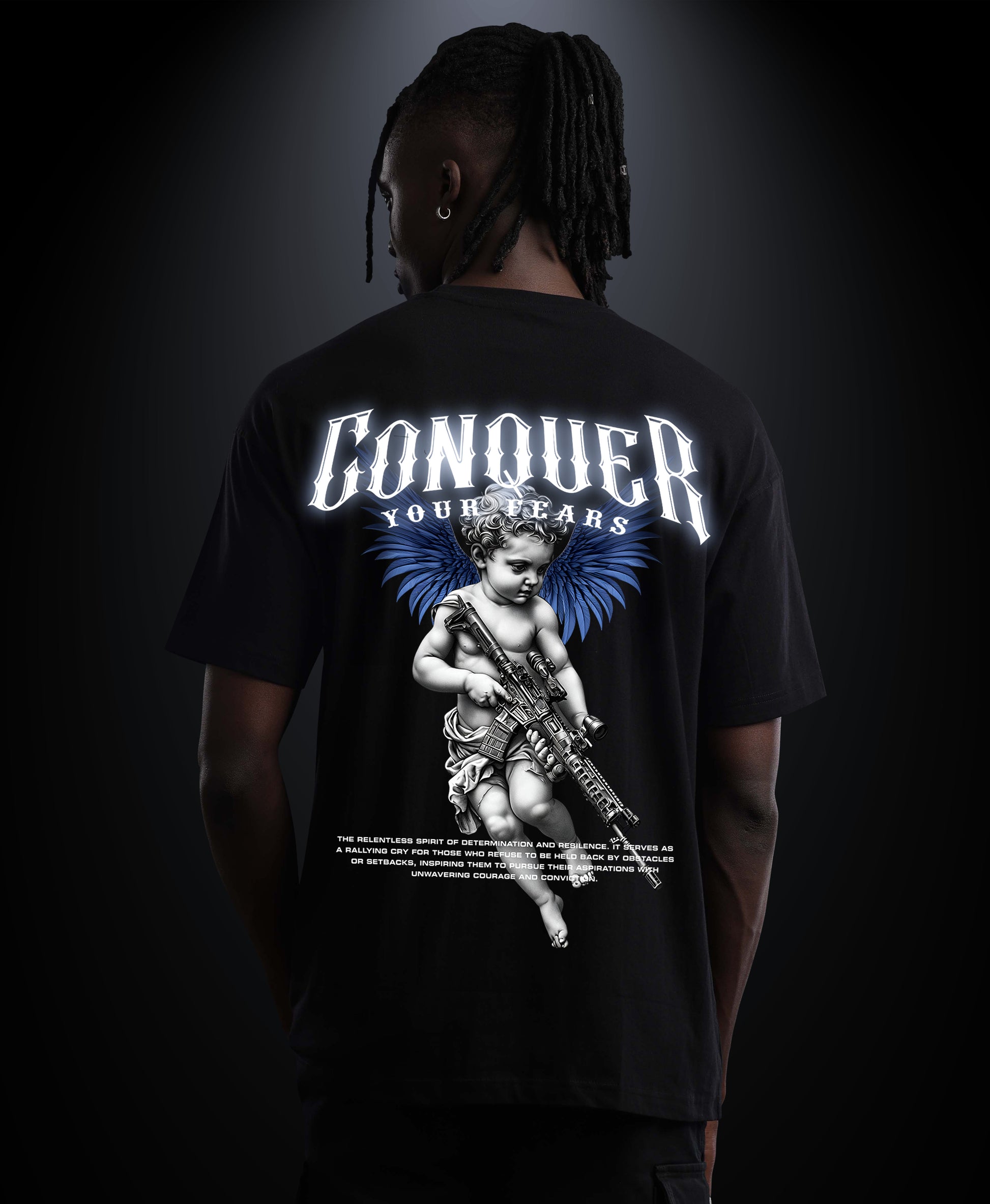 Conquer Premium Men Regular Fit Tees - Main Image