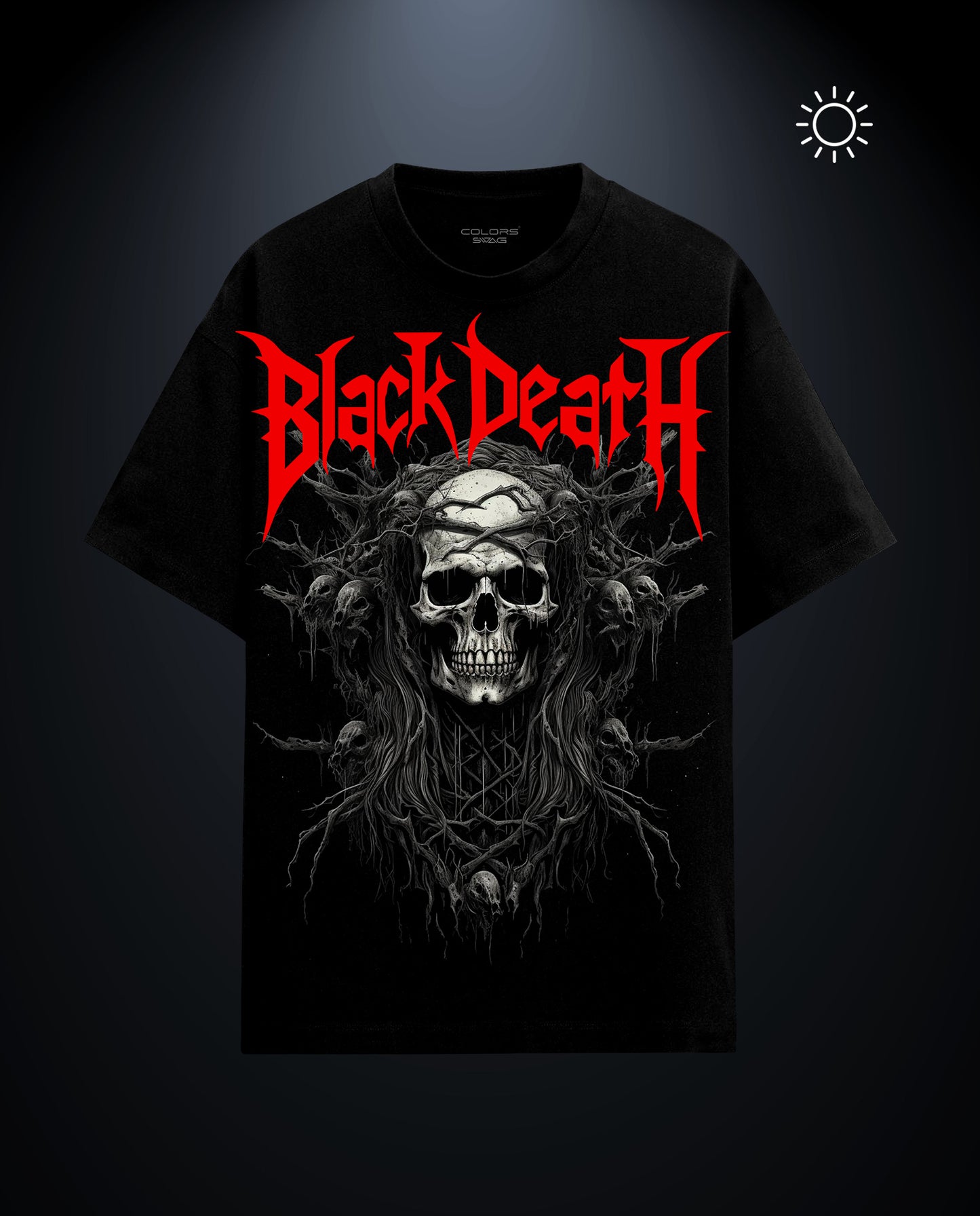 Black Death - Plus Size Regular Fit Tees