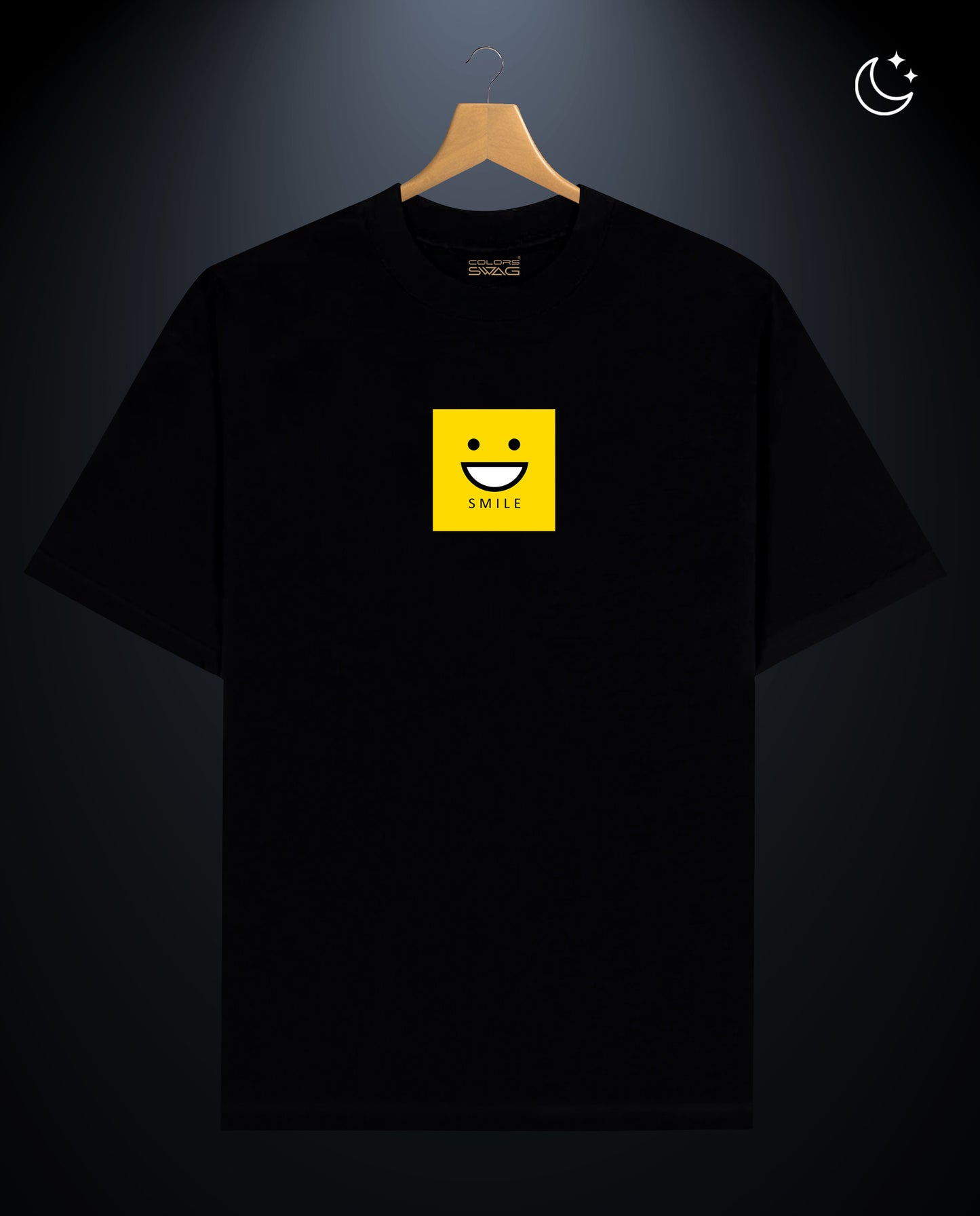 Smile Reflect Tees-Regular Fit