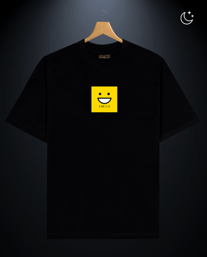 Smile Reflect Tees-Regular Fit