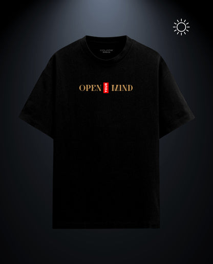 Open Mind - Premium Men Oversized Tees
