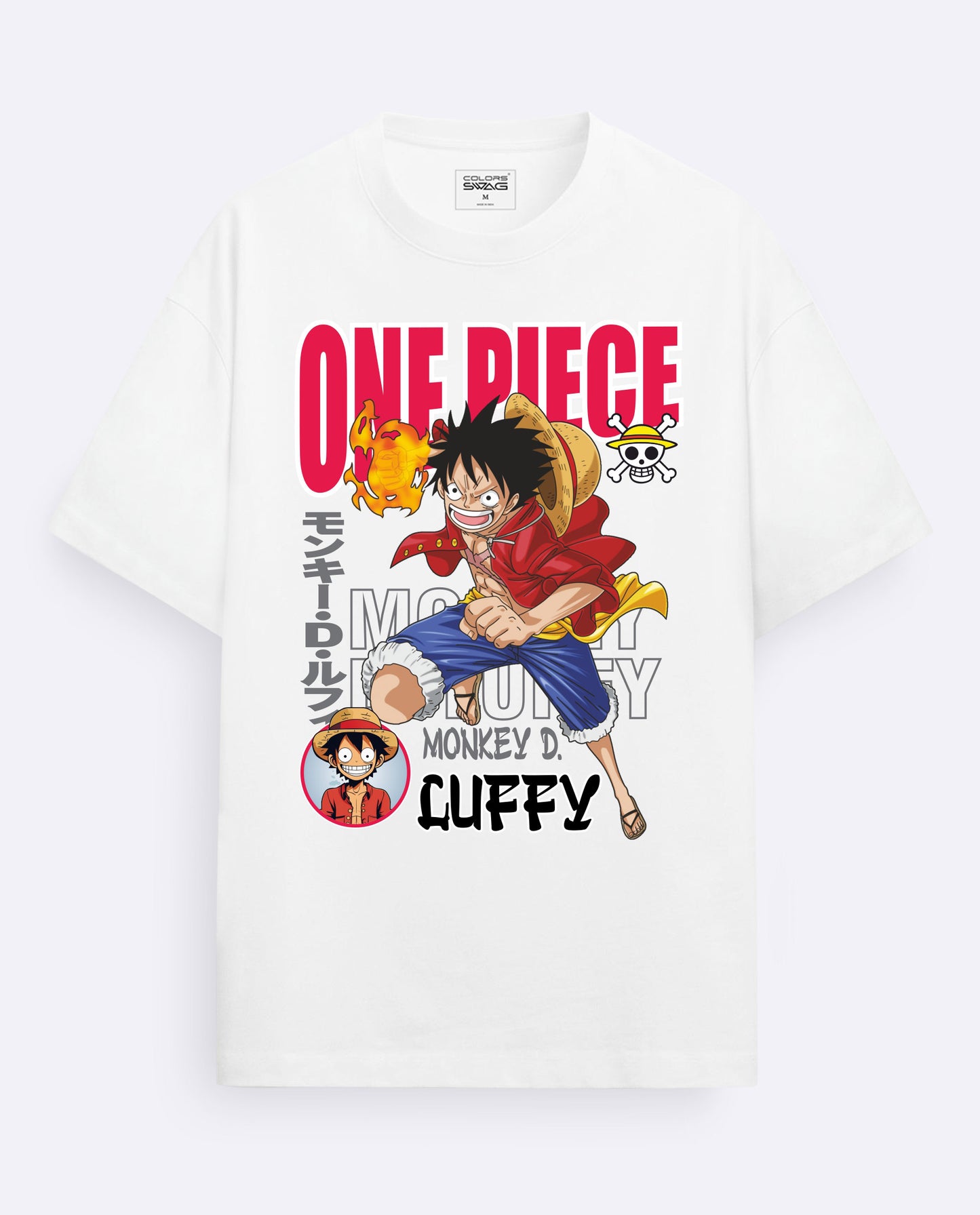 One Piece Luffy-Oversized T-Shirt