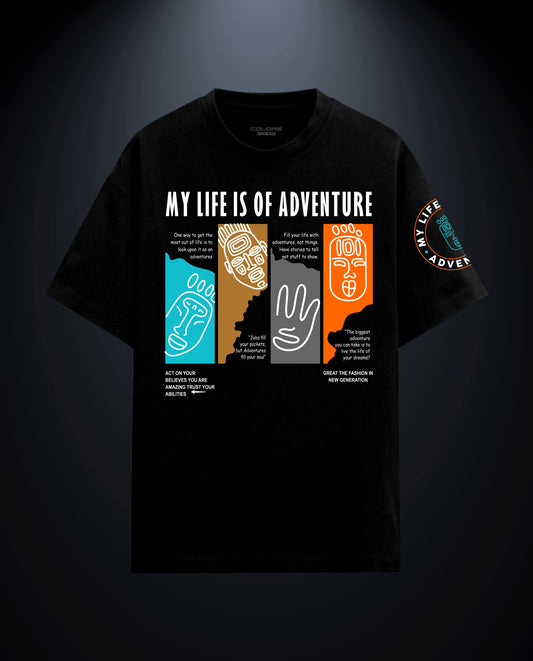 My Life is Adventure - Plus Size Regular Fit Tees