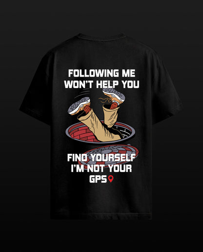Following Me  - Men Regular Fit Tees