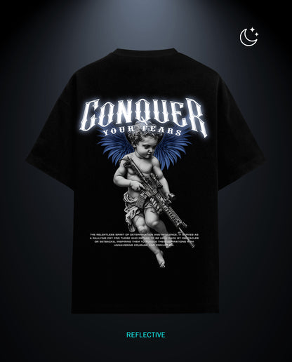 Conquer - Premium Men Oversized Tees