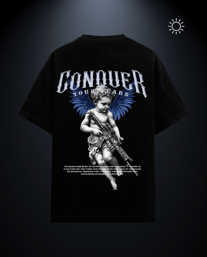 Conquer Premium Men Oversized Tees