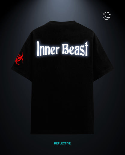 Inner Beast - Premium Men Oversized Tees