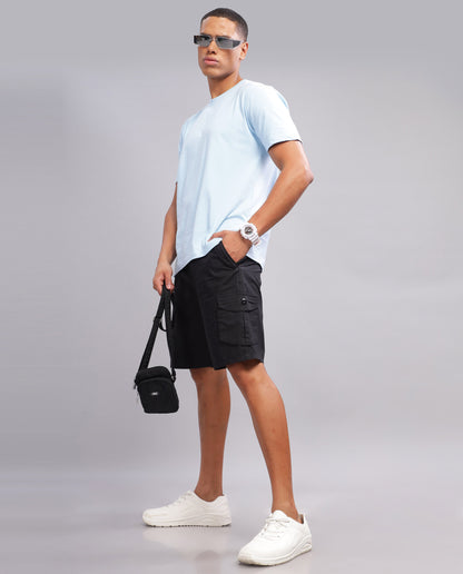 Plain Tussar Shorts 3