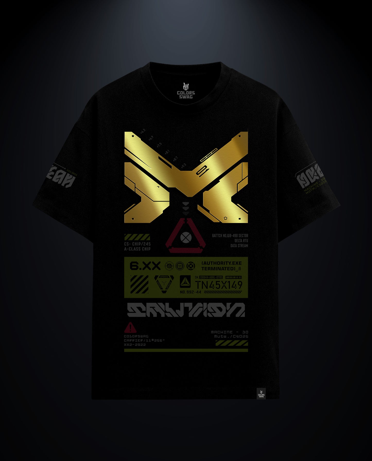 CS Chip - Premium Men Oversized Tees