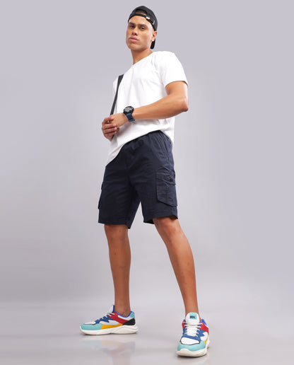 Plain Tussar Shorts 4