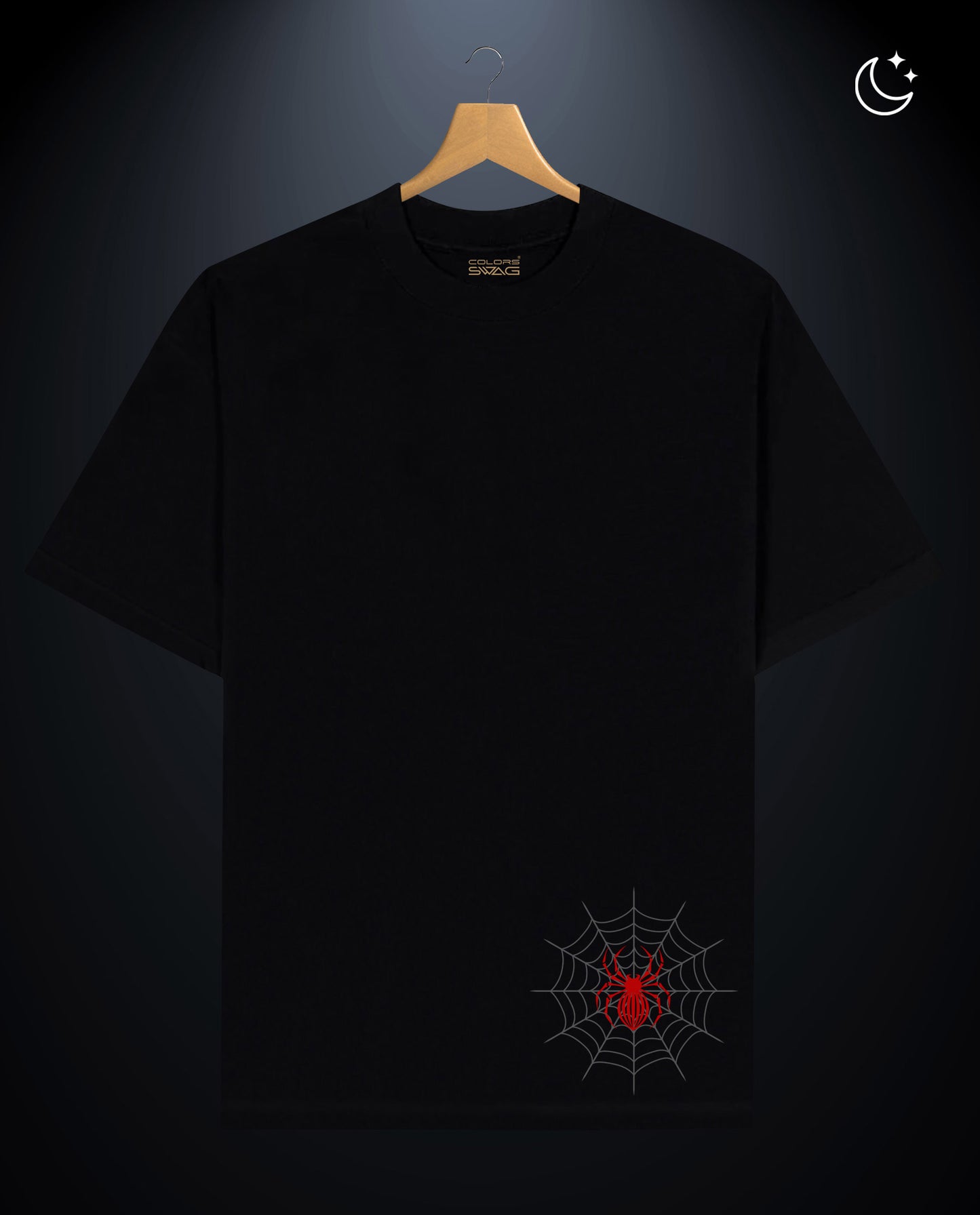 Spider Net Reflect Tees-Regular Fit